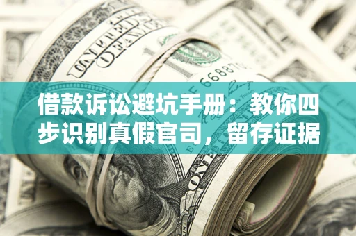 济南借款诉讼避坑手册：教你四步识别真假官司，留存证据不踩雷