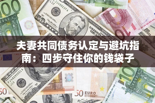 济南夫妻共同债务认定与避坑指南：四步守住你的钱袋子