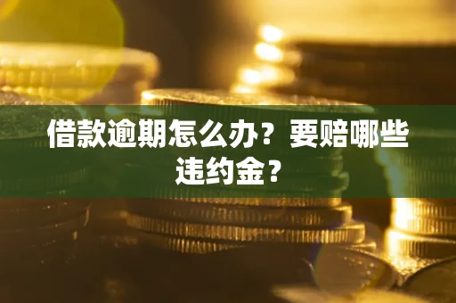 济南借款逾期怎么办？要赔哪些违约金？
